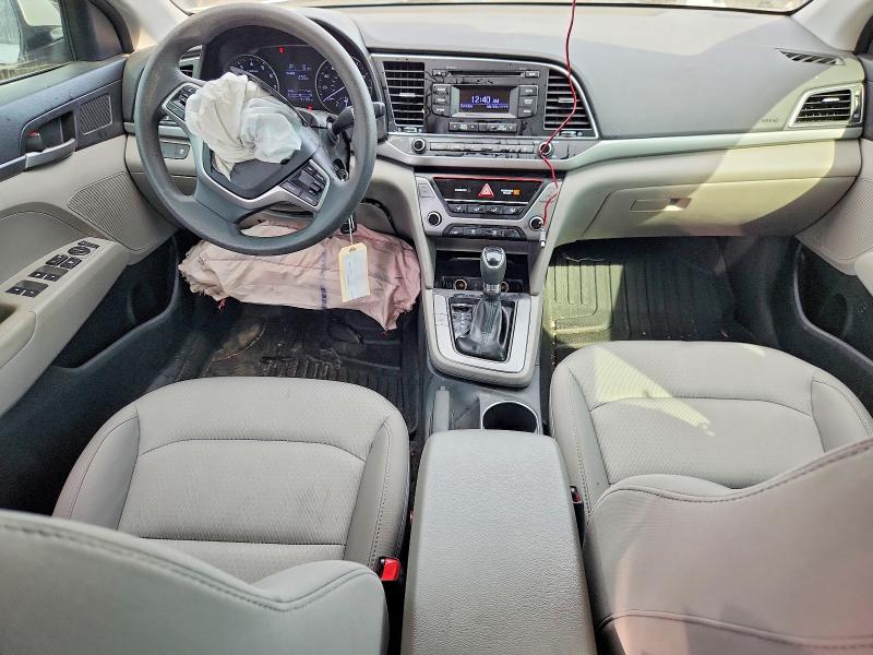 61210096 :رقم المزاد ، 5NPD74LF5HH158501 vin ، 2017 Hyundai Elantra مزاد بيع
