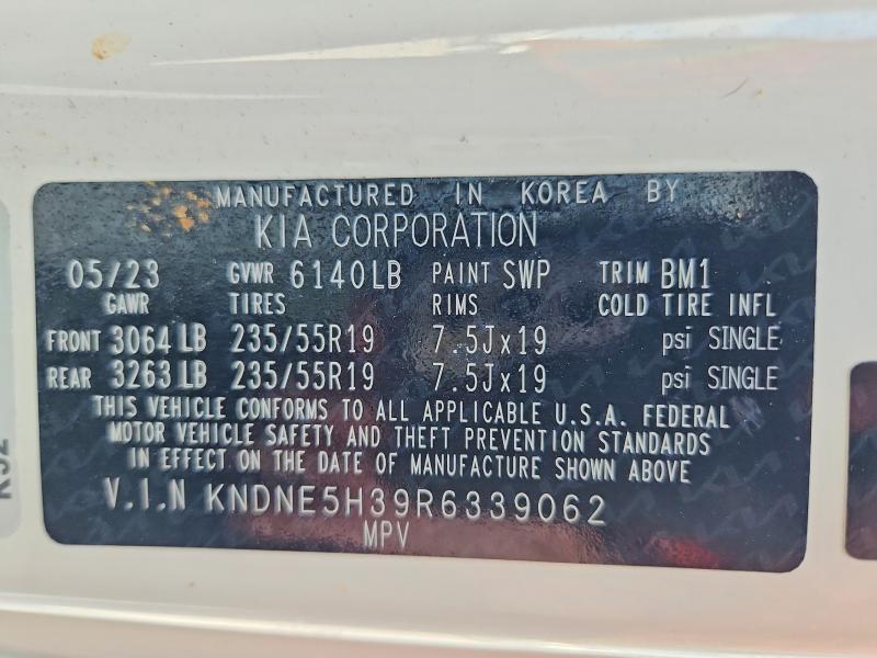 Aukcja sprzedaży 2024 Kia Carnival, vin: KNDNE5H39R6339062, numer aukcji: 61550446