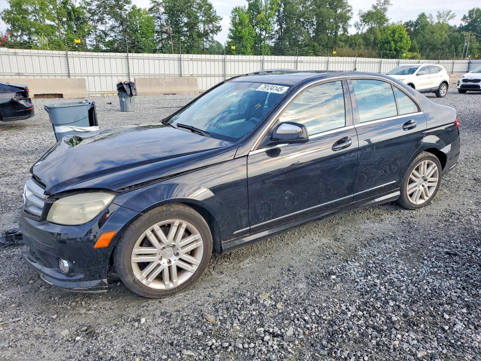 79134145 :رقم المزاد ، WDDGF54X38F075047 vin ، 2008 Mercedes-benz C مزاد بيع