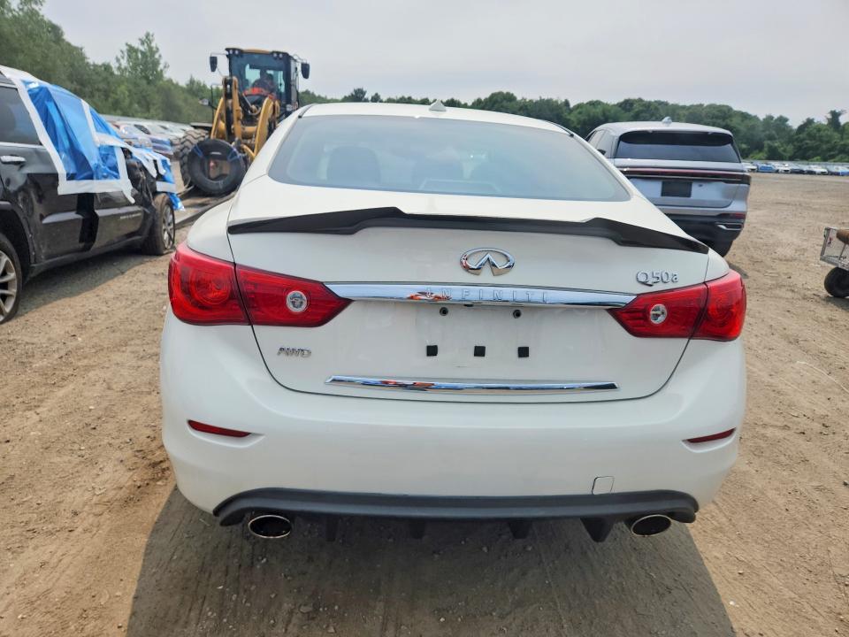 2015 Infiniti Q50 მანქანა იყიდება აუქციონზე, vin: JN1BV7AR4FM406061, აუქციონის ნომერი: 60988826