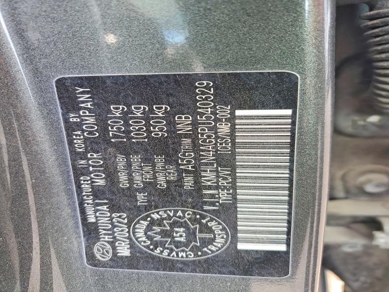 Продаж на аукціоні авто 2023 Hyundai Elantra, vin: KMHLN4AG5PU540329, номер лоту: 59962796