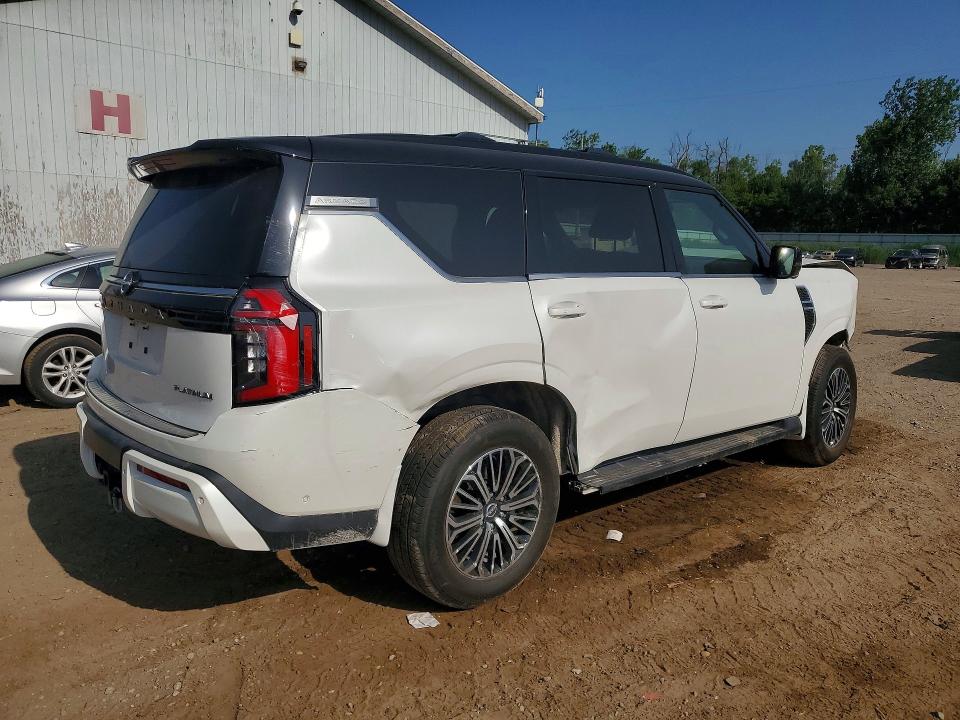 59173206 :رقم المزاد ، JN8AY3EB5S9100767 vin ، 2025 Nissan Armada مزاد بيع