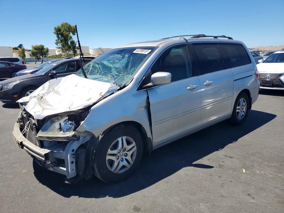 2007 Honda Odyssey მანქანა იყიდება აუქციონზე, vin: 5FNRL38797B443647, აუქციონის ნომერი: 62298616