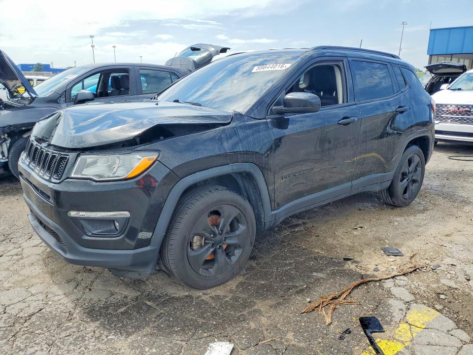 2018 Jeep Compass მანქანა იყიდება აუქციონზე, vin: 3C4NJDBB6JT298714, აუქციონის ნომერი: 59844016