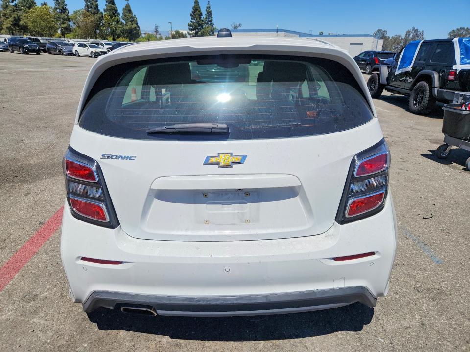 Продаж на аукціоні авто 2020 Chevrolet Sonic, vin: 1G1JG6SB6L4119193, номер лоту: 60697966