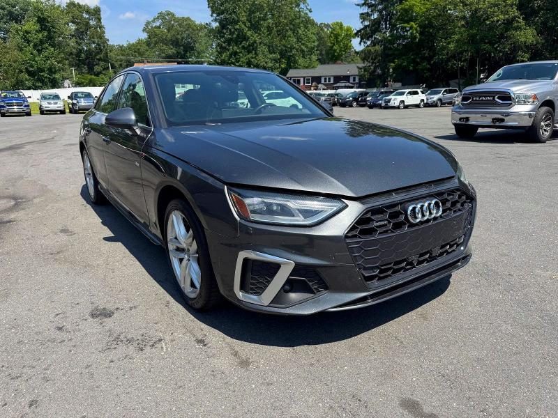 2021 Audi A4 მანქანა იყიდება აუქციონზე, vin: WAUDAAF49MA061648, აუქციონის ნომერი: 61317316