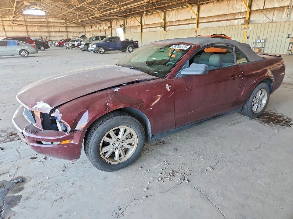 59703226 :رقم المزاد ، 1ZVFT84N175196529 vin ، 2007 Ford Mustang مزاد بيع