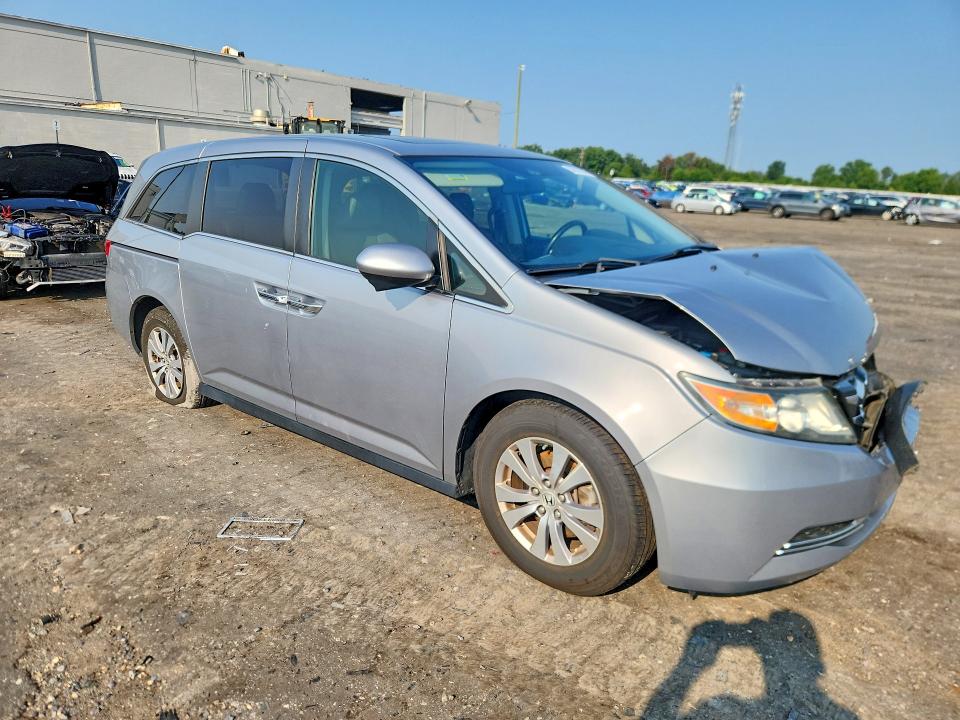 63018046 :رقم المزاد ، 5FNRL5H61HB011350 vin ، 2017 Honda Odyssey مزاد بيع