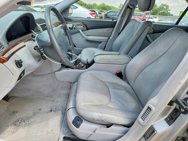 2000 Mercedes-benz S მანქანა იყიდება აუქციონზე, vin: WDBNG75J7YA106400, აუქციონის ნომერი: 61698426