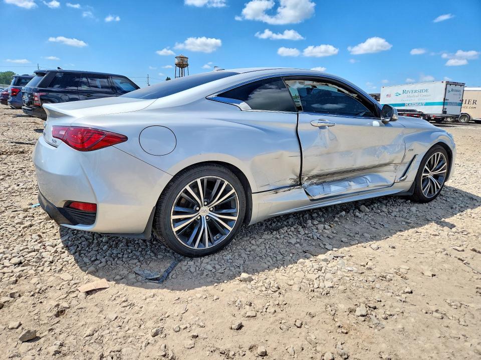 62487376 :رقم المزاد ، JN1CV7EL4HM320973 vin ، 2017 Infiniti Q60 مزاد بيع