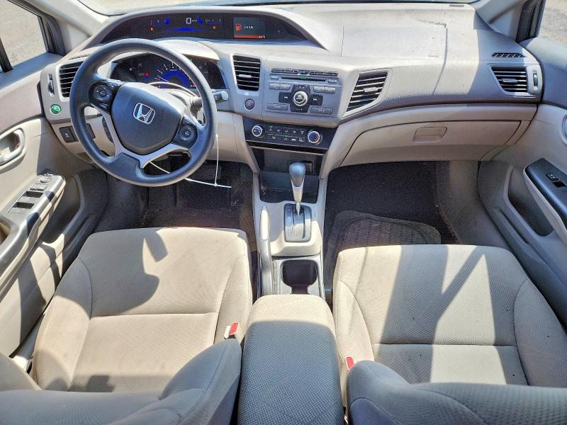 57749586 :رقم المزاد ، 2HGFB2F43CH047194 vin ، 2012 Honda Civic مزاد بيع