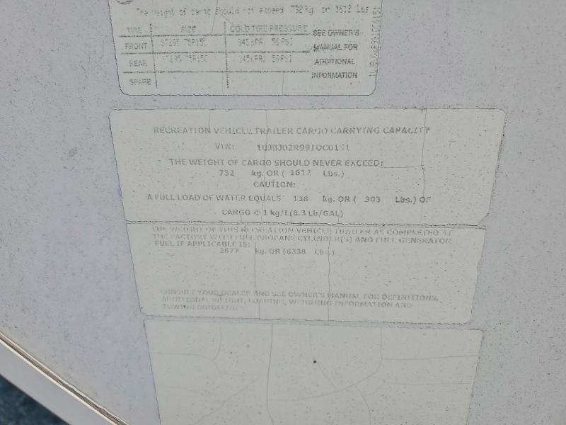 Продаж на аукціоні авто 2009 Jayc Recreational Vehicle (rv), vin: 1UJBJ02R991DC0151, номер лоту: 59974116