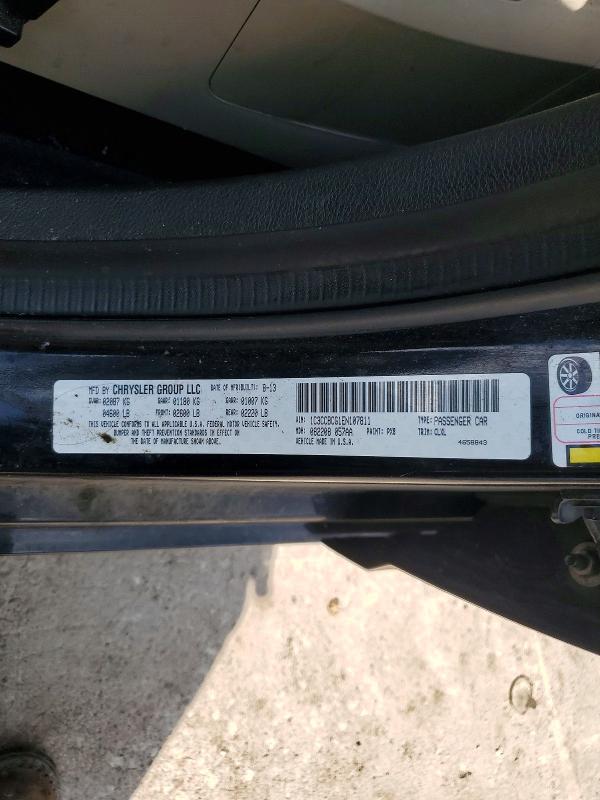 Aukcja sprzedaży 2014 Chrysler 200, vin: 1C3CCBCG1EN107811, numer aukcji: 61292346