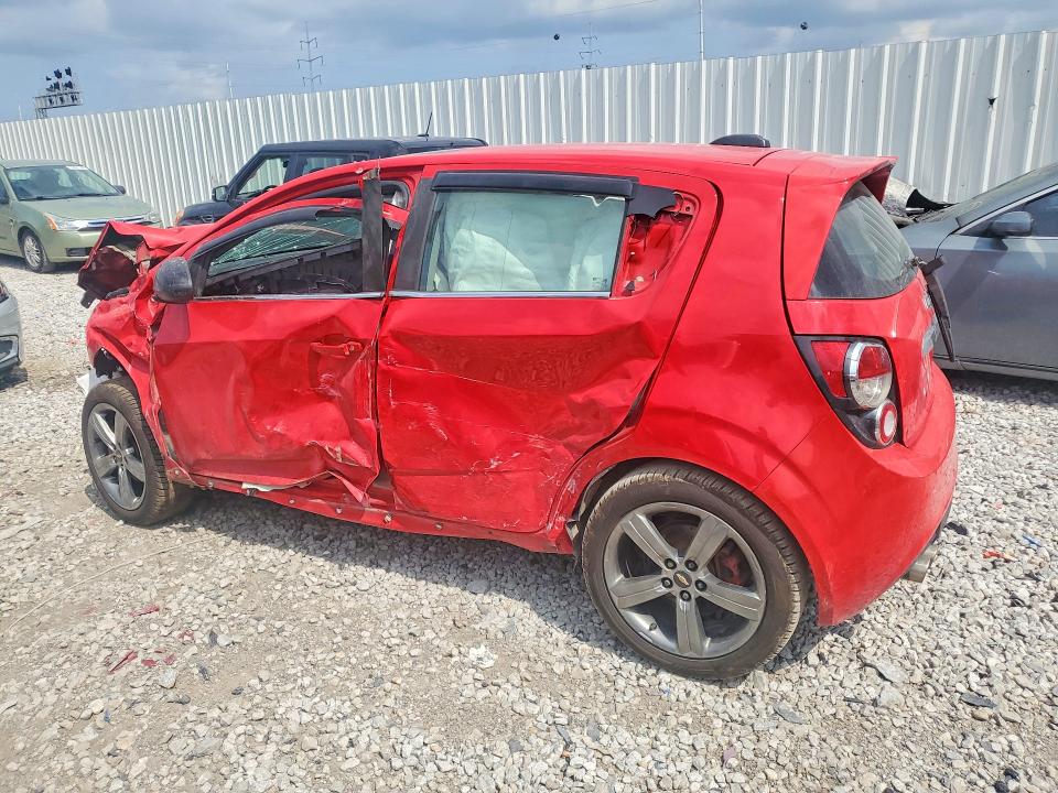 2016 Chevrolet Sonic მანქანა იყიდება აუქციონზე, vin: 1G1JH6SB3G4164935, აუქციონის ნომერი: 59949786