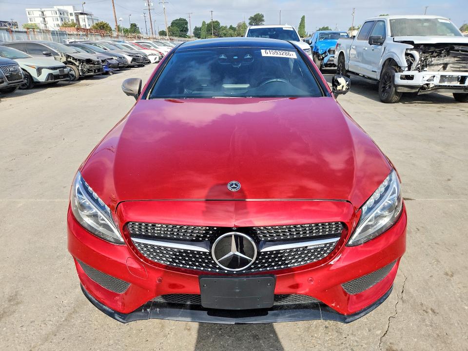 2018 Mercedes-benz C მანქანა იყიდება აუქციონზე, vin: WDDWJ6EB8JF671327, აუქციონის ნომერი: 61593286