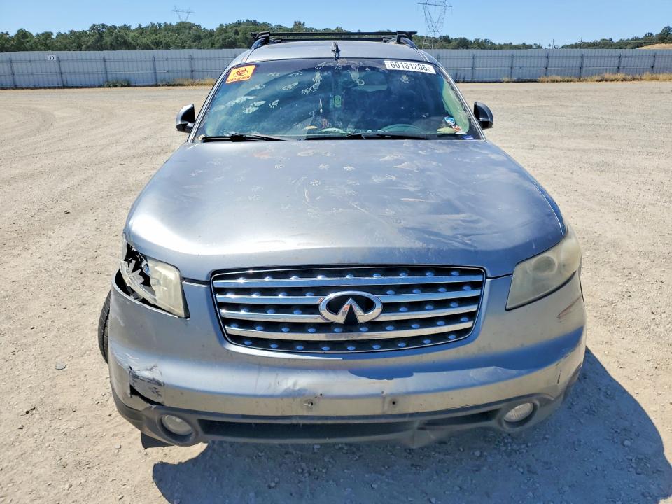 60131206 :رقم المزاد ، JNRAS08W85X213672 vin ، 2005 Infiniti Fx35 مزاد بيع