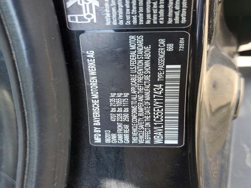 Aukcja sprzedaży 2014 Bmw X1, vin: WBAVL1C55EVY17434, numer aukcji: 58631036