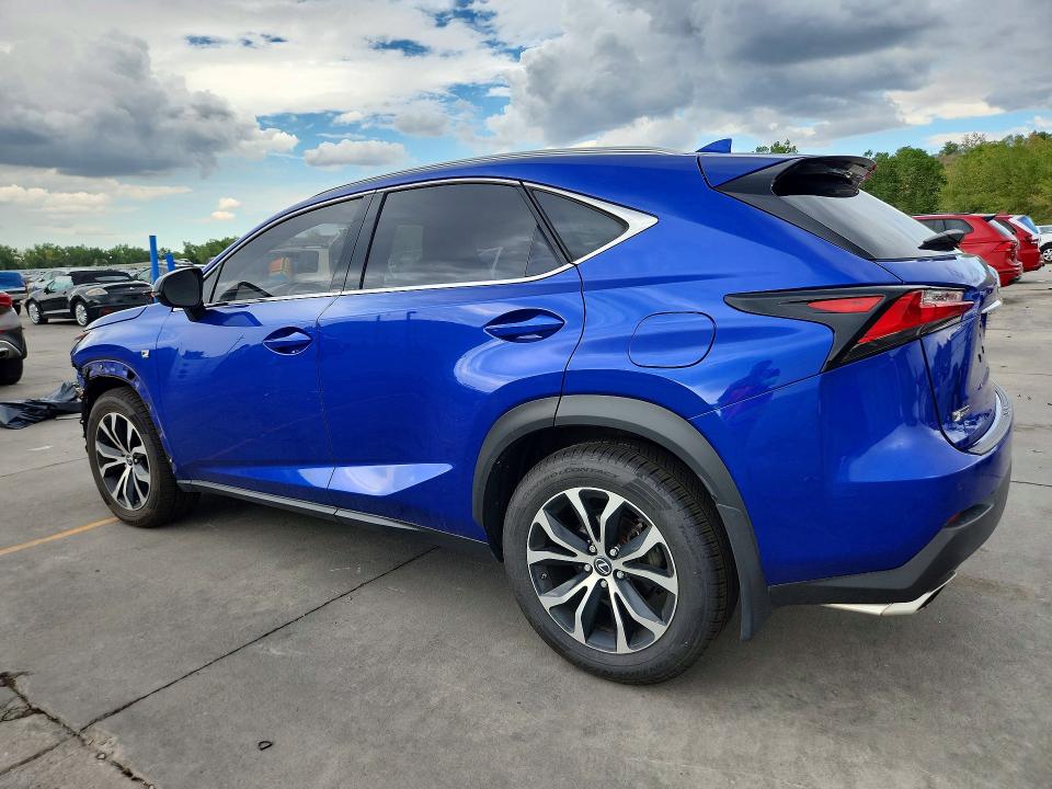 2015 Lexus Nx მანქანა იყიდება აუქციონზე, vin: JTJBARBZ5F2038789, აუქციონის ნომერი: 62256746