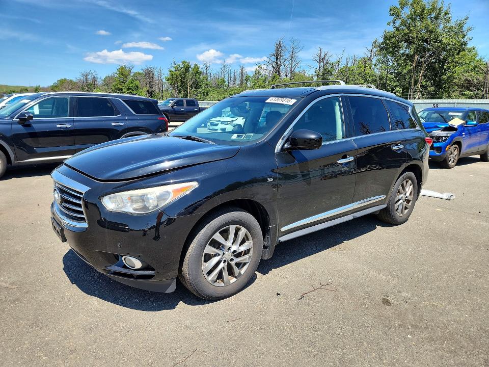 2014 Infiniti Qx60 მანქანა იყიდება აუქციონზე, vin: 5N1AL0MM3EC541392, აუქციონის ნომერი: 61899016