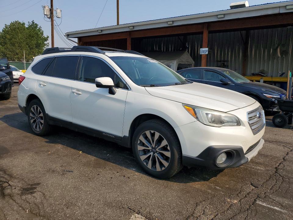 2015 Subaru Outback მანქანა იყიდება აუქციონზე, vin: 4S4BSENC4F3242439, აუქციონის ნომერი: 58146566