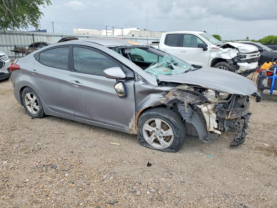 60200436 :رقم المزاد ، KMHDH4AE6FU280046 vin ، 2015 Hyundai Elantra مزاد بيع