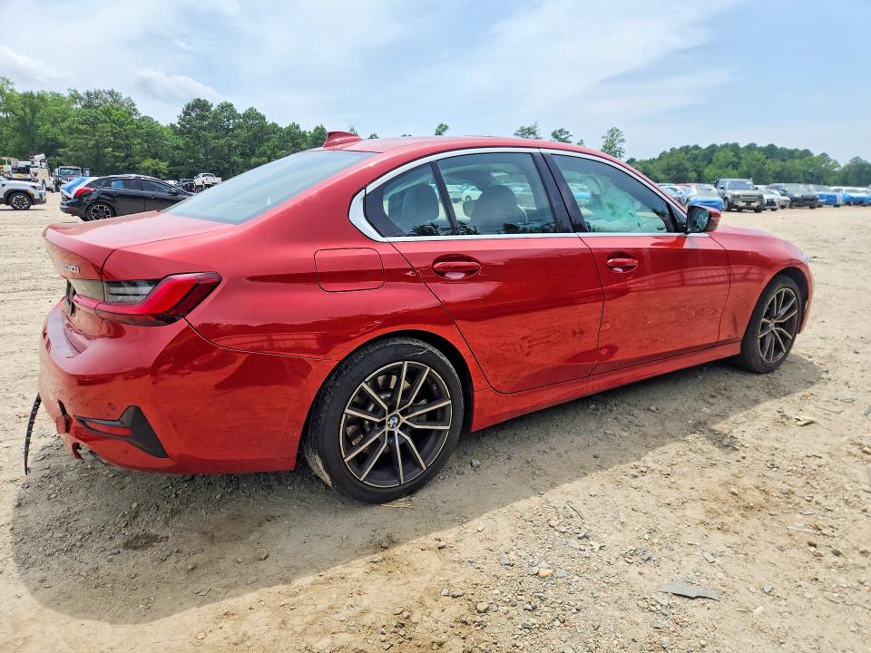 2022 Bmw 330xi მანქანა იყიდება აუქციონზე, vin: 3MW5R7J0XN8C38564, აუქციონის ნომერი: 61859606