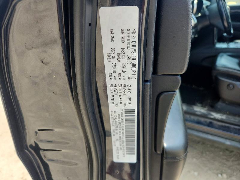 60769726 :رقم المزاد ، 1C4RJFAG3DC650190 vin ، 2013 Jeep Grand Cherokee مزاد بيع