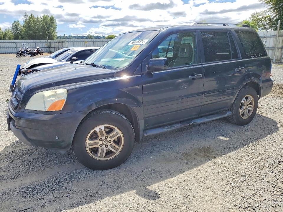2004 Honda Pilot მანქანა იყიდება აუქციონზე, vin: 2HKYF18584H523864, აუქციონის ნომერი: 59016316