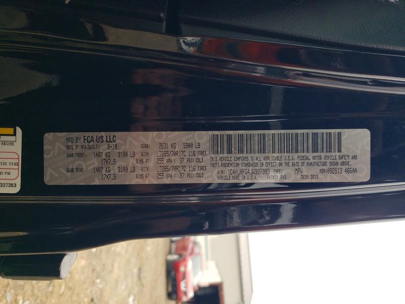 Aukcja sprzedaży 2018 Jeep Wrangler Unlimited, vin: 1C4HJXFG4JW327383, numer aukcji: 60759336