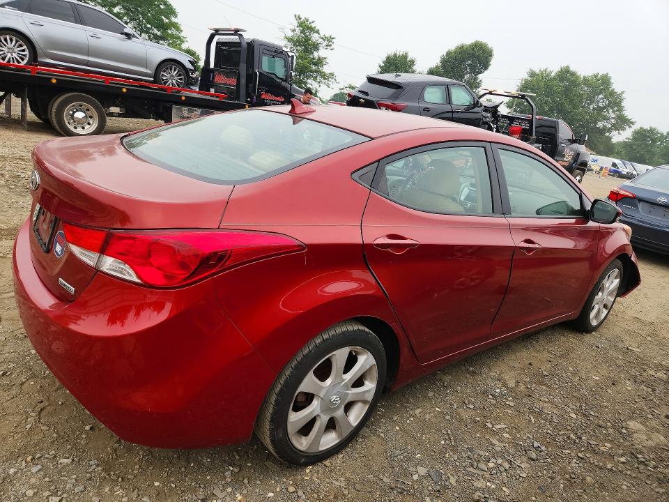 61278536 :رقم المزاد ، KMHDH4AEXCU224333 vin ، 2012 Hyundai Elantra مزاد بيع