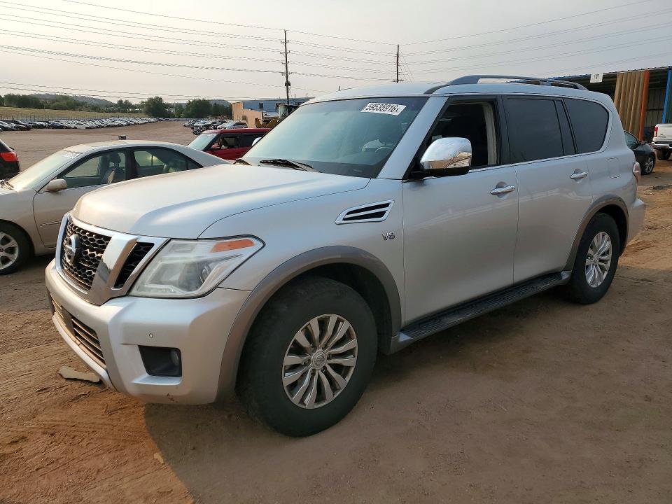 59535916 :رقم المزاد ، JN8AY2NCXH9504479 vin ، 2017 Nissan Armada مزاد بيع