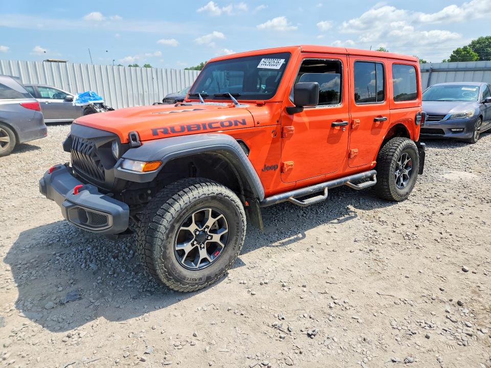 59290536 :رقم المزاد ، 1C4HJXFNXKW513039 vin ، 2019 Jeep Wrangler Unlimited مزاد بيع