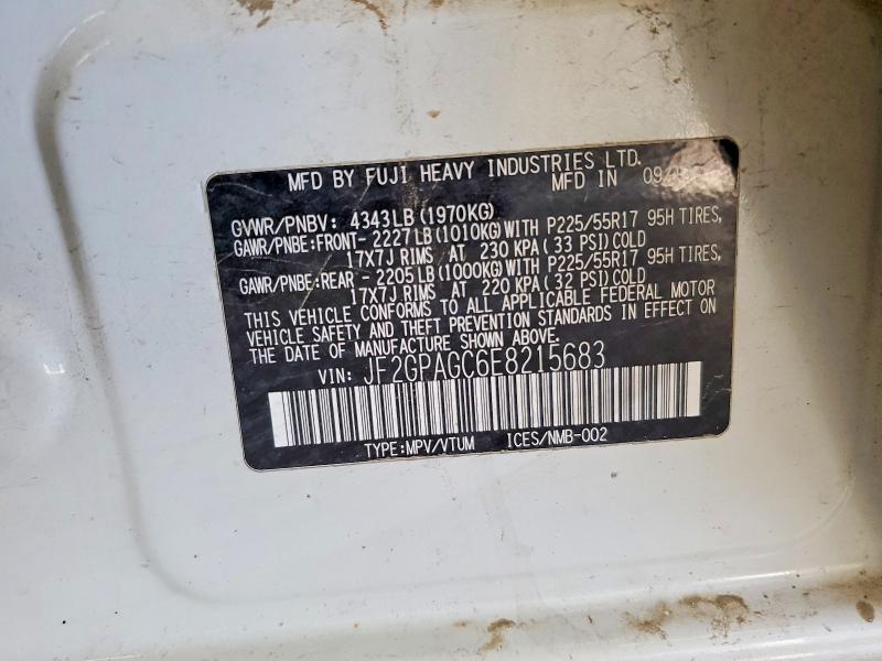 62533166 :رقم المزاد ، JF2GPAGC6E8215683 vin ، 2014 Subaru Xv Crosstrek مزاد بيع