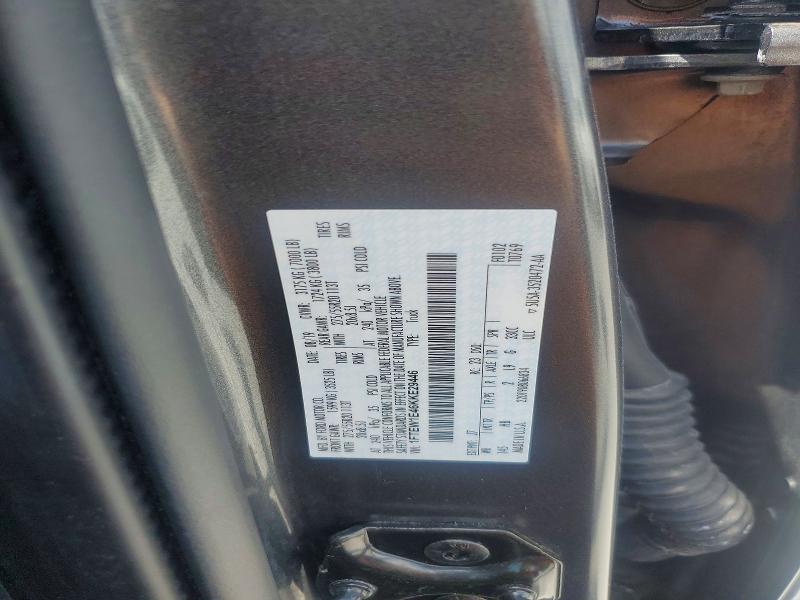 59544076 :رقم المزاد ، 1FTEW1E46KKE29446 vin ، 2019 Ford F150 مزاد بيع