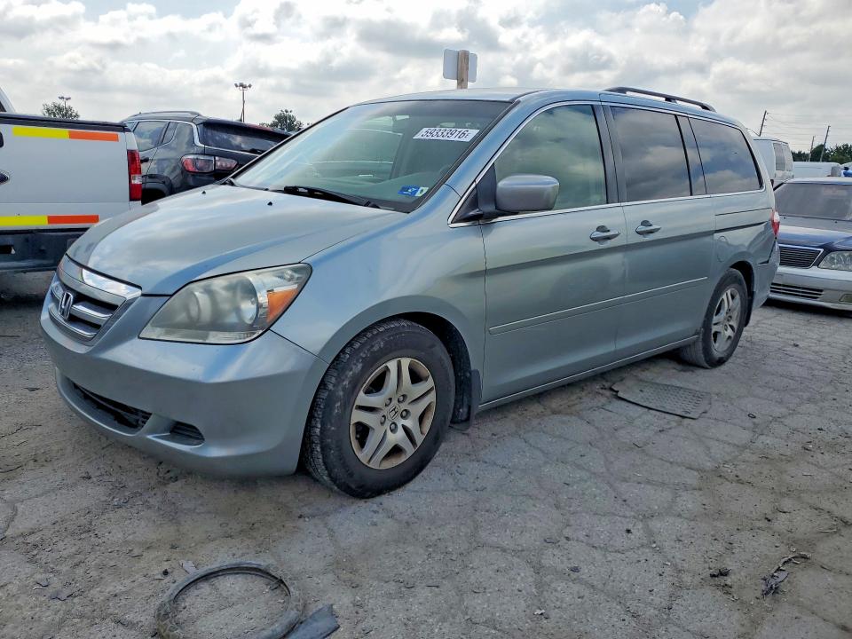 59333916 :رقم المزاد ، 5FNRL38497B112525 vin ، 2007 Honda Odyssey مزاد بيع