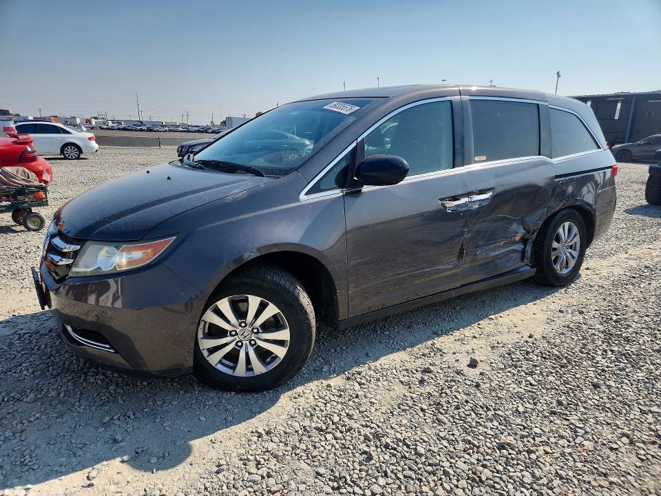 59335576 :رقم المزاد ، 5FNRL5H62EB048158 vin ، 2014 Honda Odyssey مزاد بيع