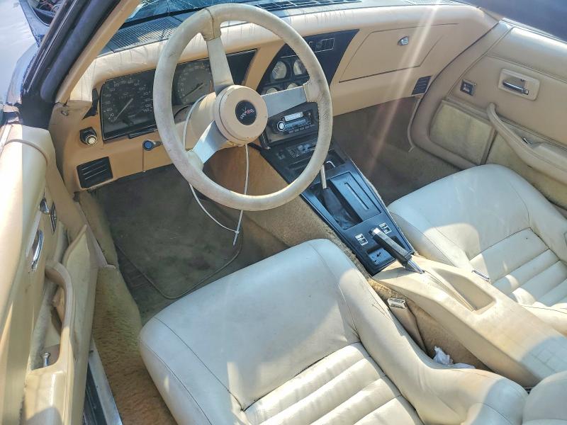 61485306 :رقم المزاد ، 1Z8749S438784 vin ، 1979 Chevrolet Corvette مزاد بيع