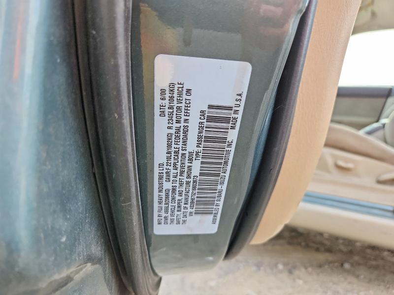 53456456 :رقم المزاد ، 4S3BH675216603973 vin ، 2001 Subaru Legacy مزاد بيع