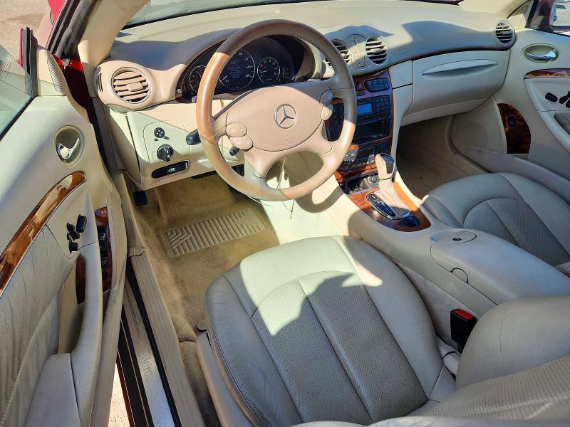 2004 Mercedes-benz Clk მანქანა იყიდება აუქციონზე, vin: WDBTK75G14T005040, აუქციონის ნომერი: 62158826