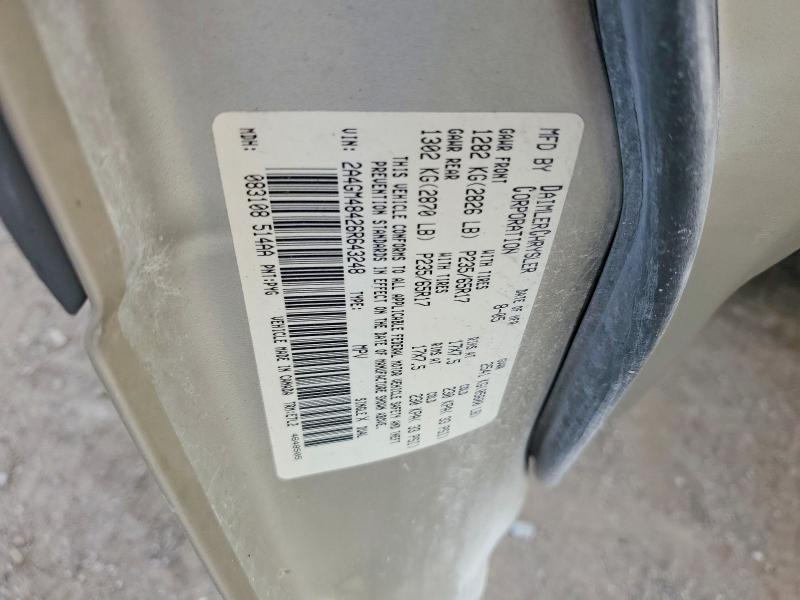 Aukcja sprzedaży 2006 Chrysler Pacifica, vin: 2A4GM48426R643248, numer aukcji: 62116266