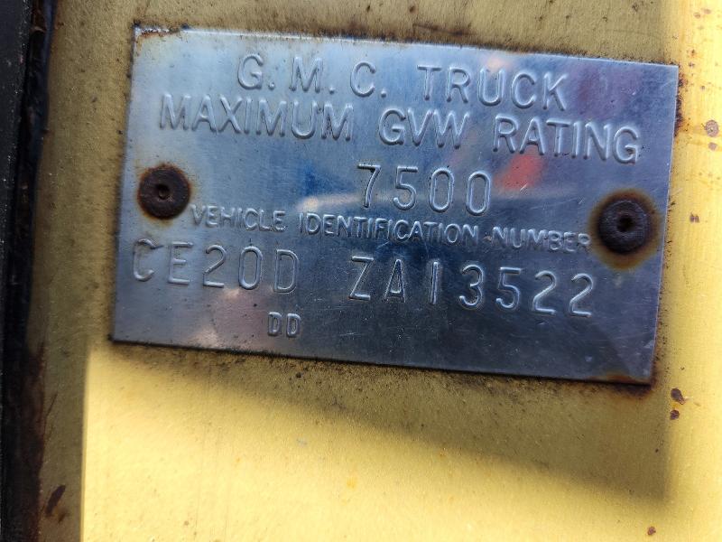 Продажа на аукционе авто 1969 Gmc Pickup, vin: CE20DZA13522, номер лота: 60814826