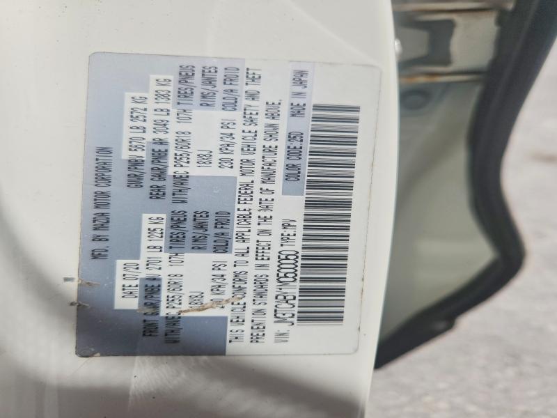 Продажа на аукционе авто 2021 Mazda Cx-9, vin: JM3TCABY1M0500050, номер лота: 59965486