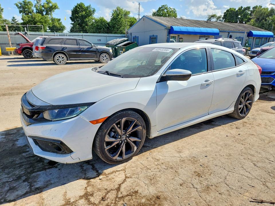 Продажа на аукционе авто 2020 Honda Civic, vin: 19XFC2F8XLE028894, номер лота: 60843356