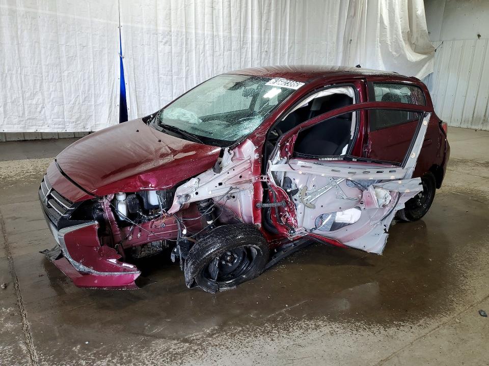 61602386 :رقم المزاد ، ML32AUHJ8RH028365 vin ، 2024 Mitsubishi Mirage مزاد بيع
