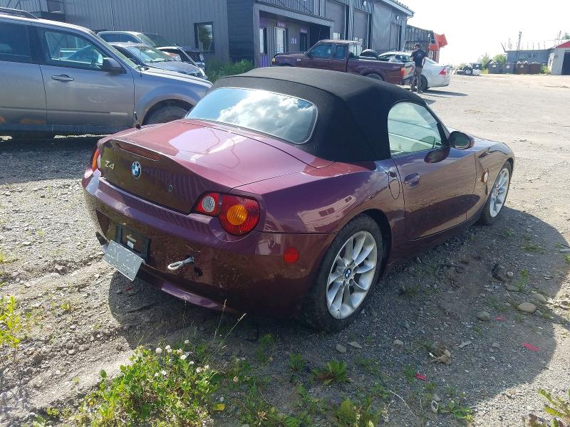 Продажа на аукционе авто 2003 Bmw Z4, vin: 4USBT33403LS47922, номер лота: 58054746