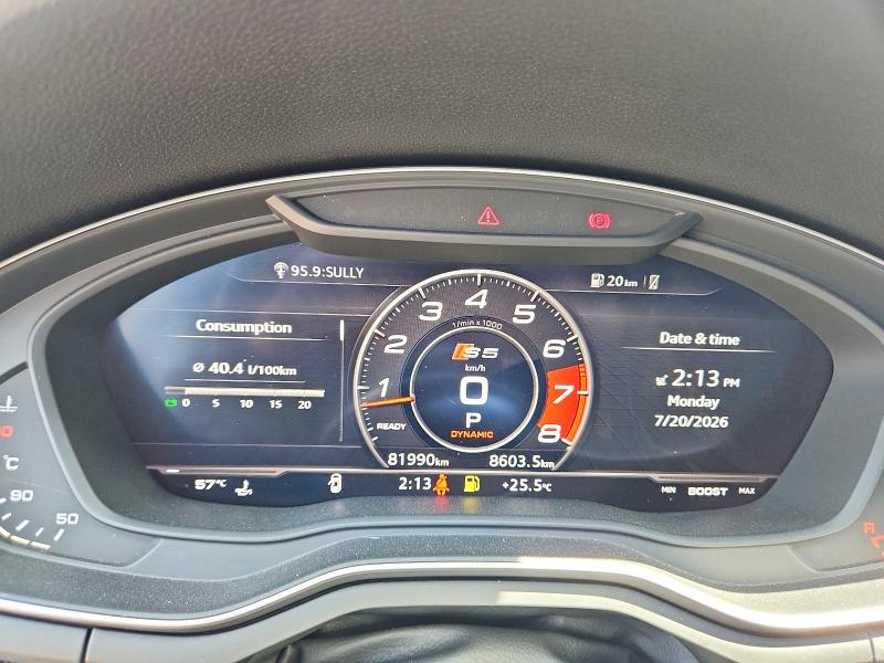 Aukcja sprzedaży 2018 Audi S5, vin: WAUC4CF5XJA077974, numer aukcji: 60222776
