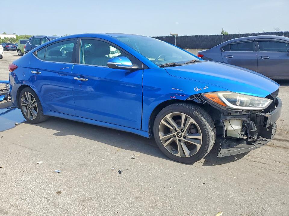 Продаж на аукціоні авто 2017 Hyundai Elantra, vin: KMHD84LFXHU063544, номер лоту: 59319066
