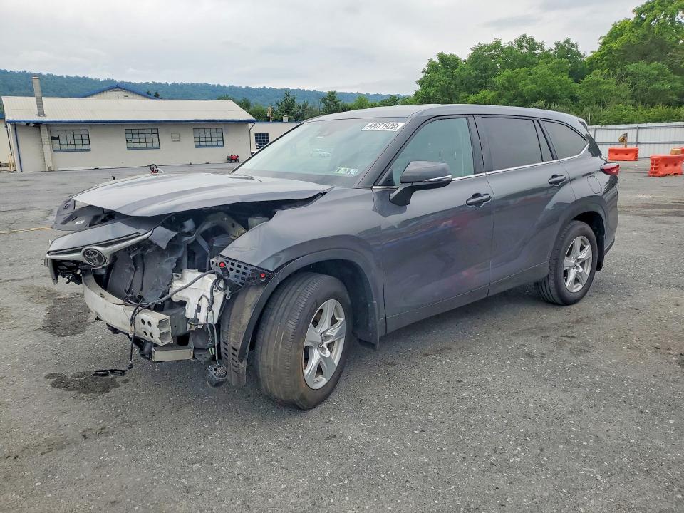60071926 :رقم المزاد ، 5TDKDRBH1PS519313 vin ، 2023 Toyota Highlander مزاد بيع