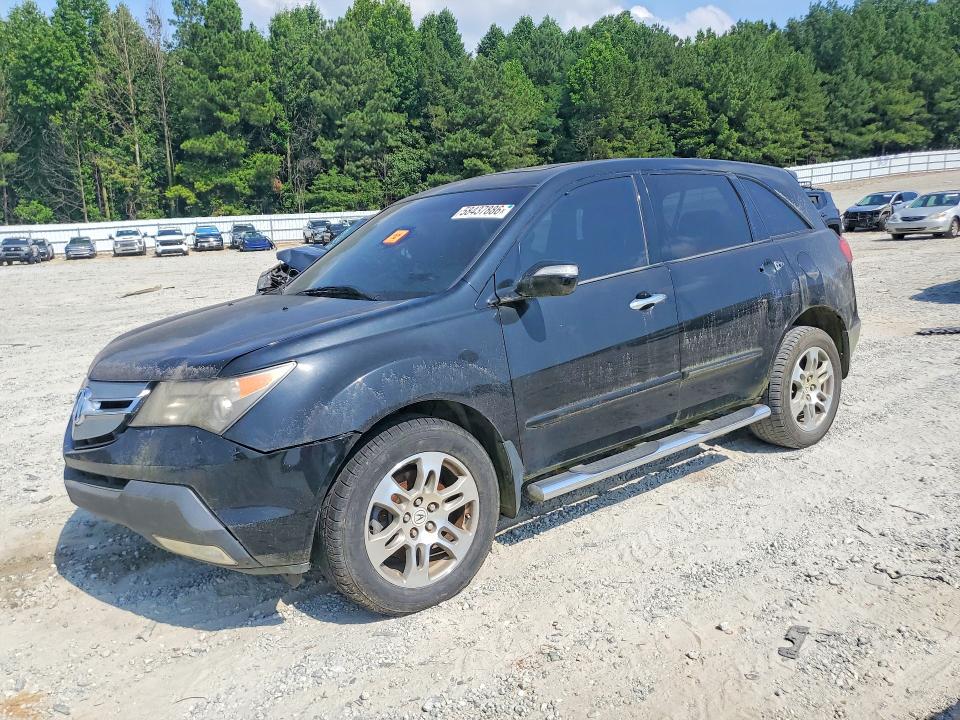 2008 Acura Mdx მანქანა იყიდება აუქციონზე, vin: 2HNYD28208H533038, აუქციონის ნომერი: 58437886