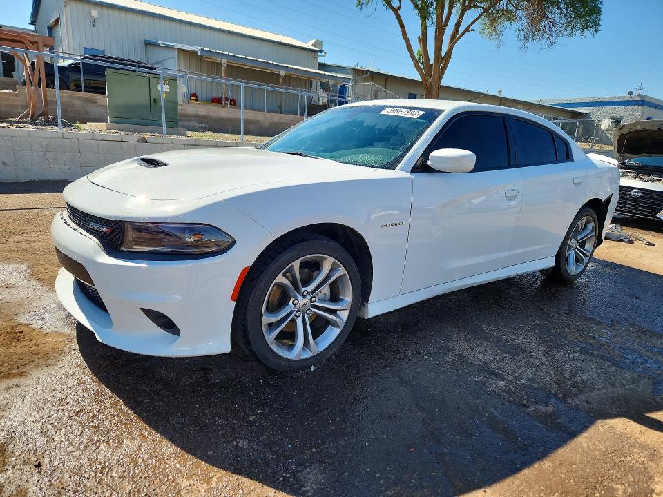 59867896 :رقم المزاد ، 2C3CDXCT3NH132936 vin ، 2022 Dodge Charger مزاد بيع